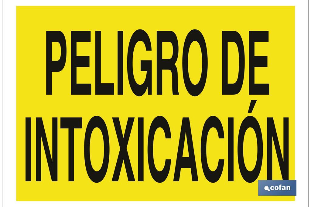 Peligro de intoxicación